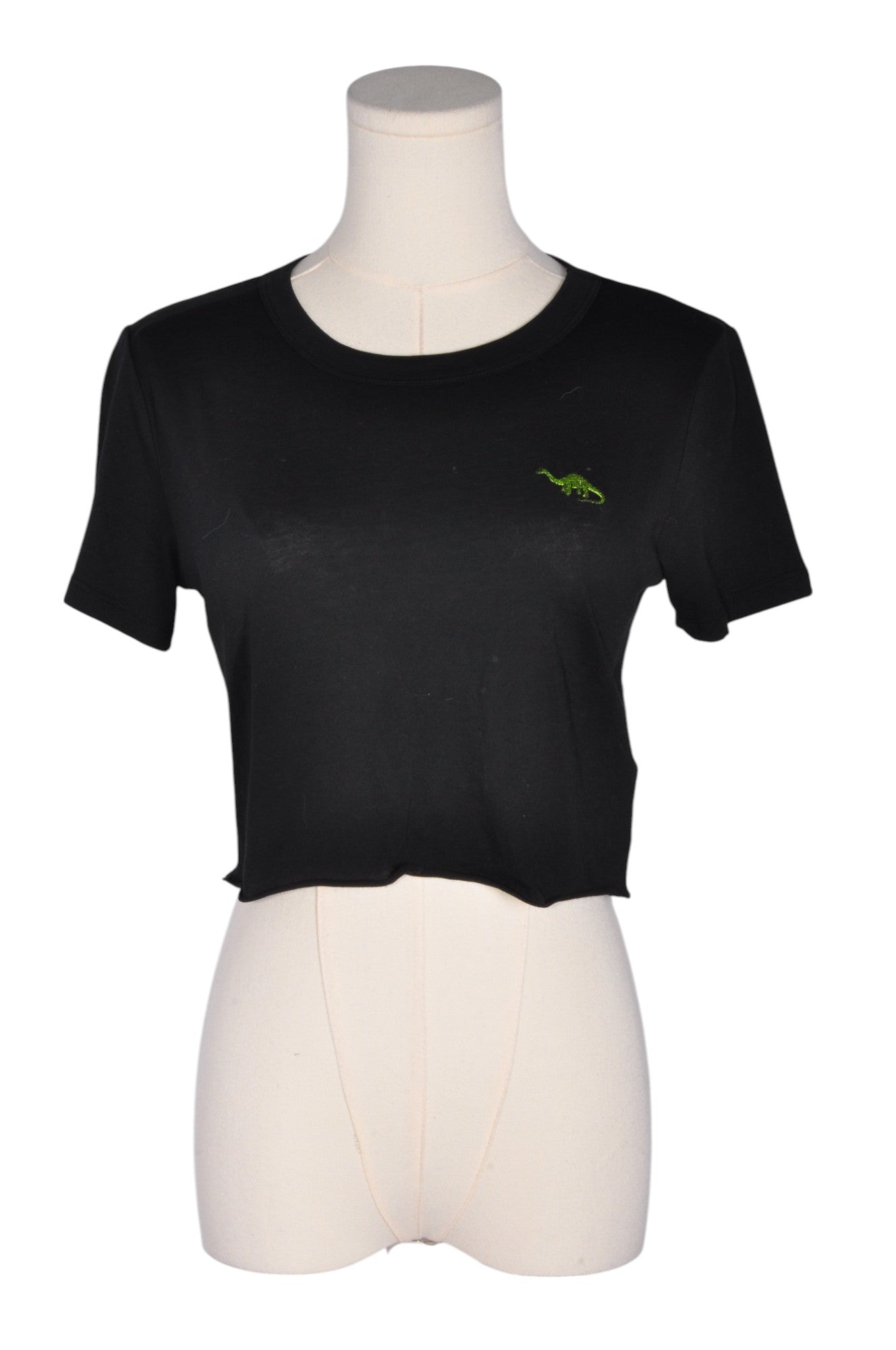 SUNDAY BEST Women Crop Tops Regular fit in Black - S