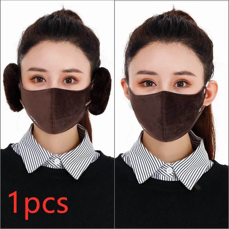 Warm Earmuffs – Cotton Frosted Winter Ear Protection