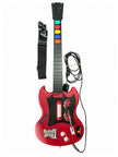 Guitar Hero II - Pack filaire Gibson rouge pour PlayStation 2 (occasion)