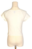FOREVER 21 Women Crop Tops Regular fit in White - M