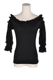UNBRANDED Women Blouses Regular fit in Black - 4