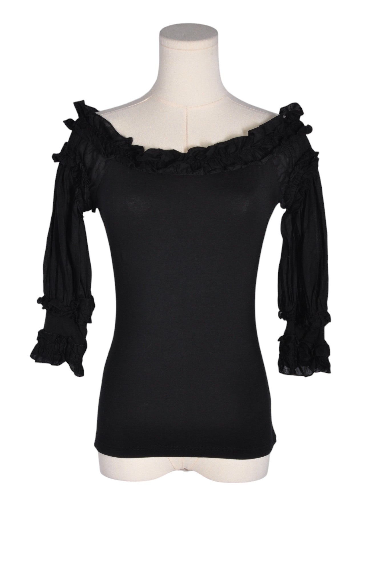 UNBRANDED Women Blouses Regular fit in Black - 4
