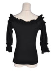 UNBRANDED Women Blouses Regular fit in Black - 4