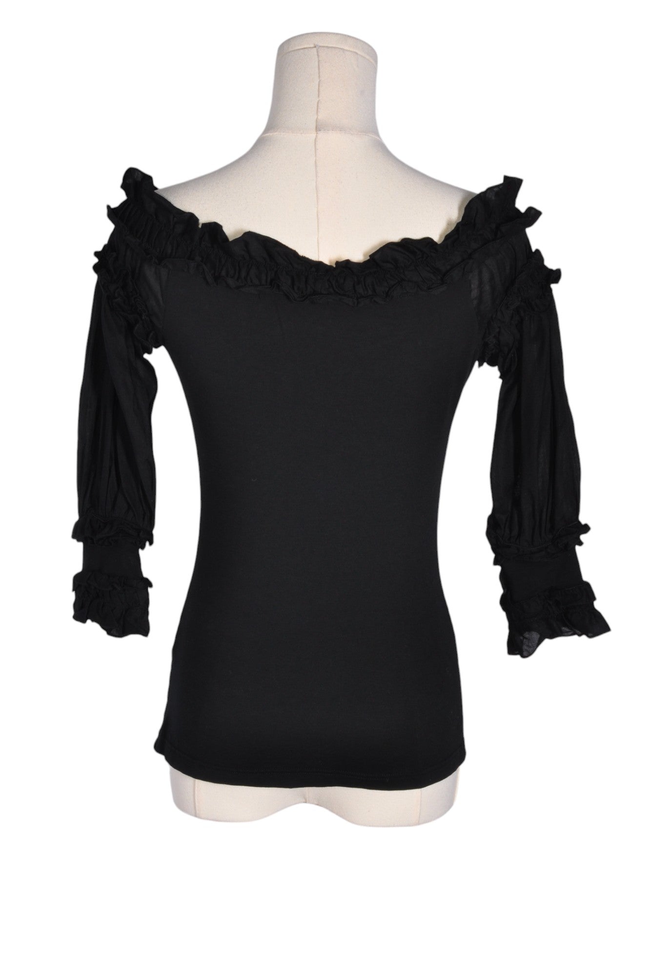 UNBRANDED Women Blouses Regular fit in Black - 4