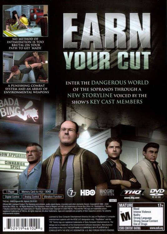 The Sopranos: Road to Respect (usagé)