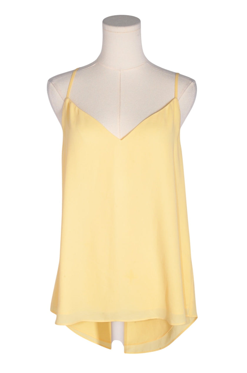 BABATON Women Silk Tops Regular fit in Yellow - M