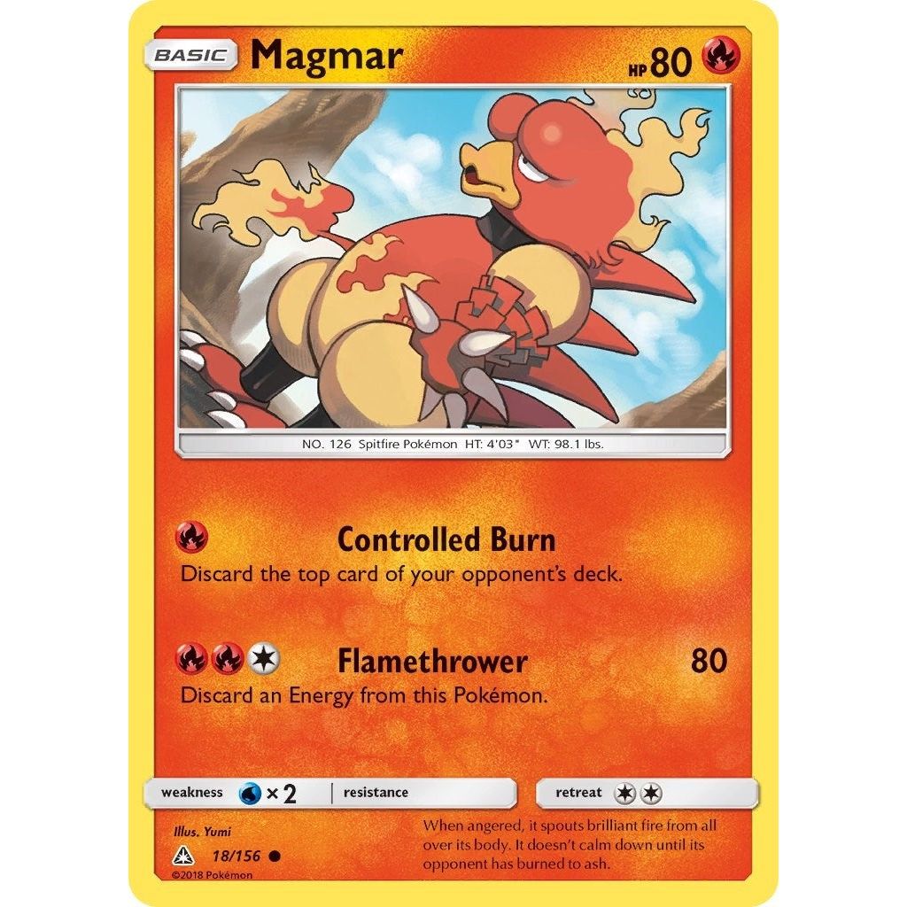 Magmar (18/156) (SM05)