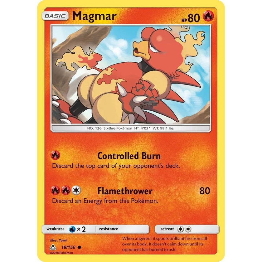 Magmar (18/156) (SM05)