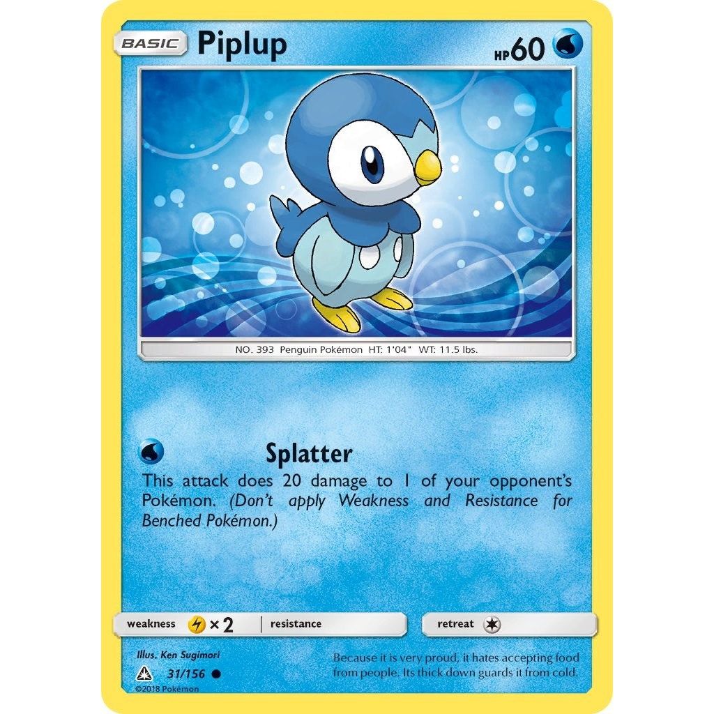 Piplup (31) (31/156) (SM05)