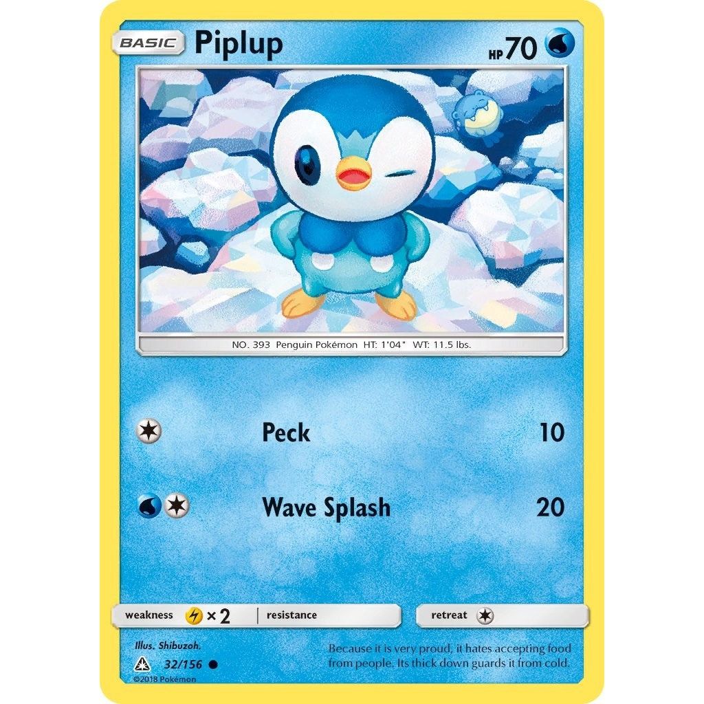 Piplup (32) (32/156) (SM05)