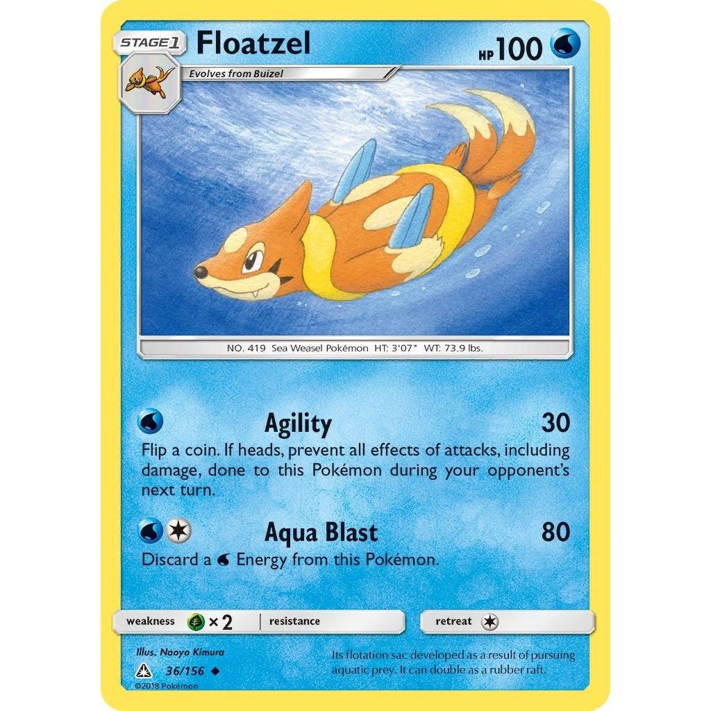 Floatzel (36/156) (SM05)