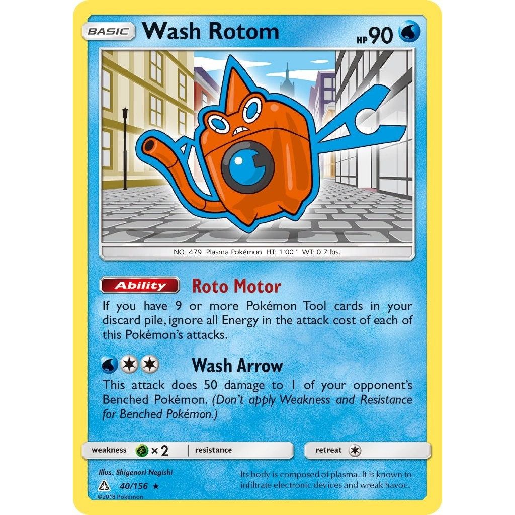 Wash Rotom (40/156) (SM05)