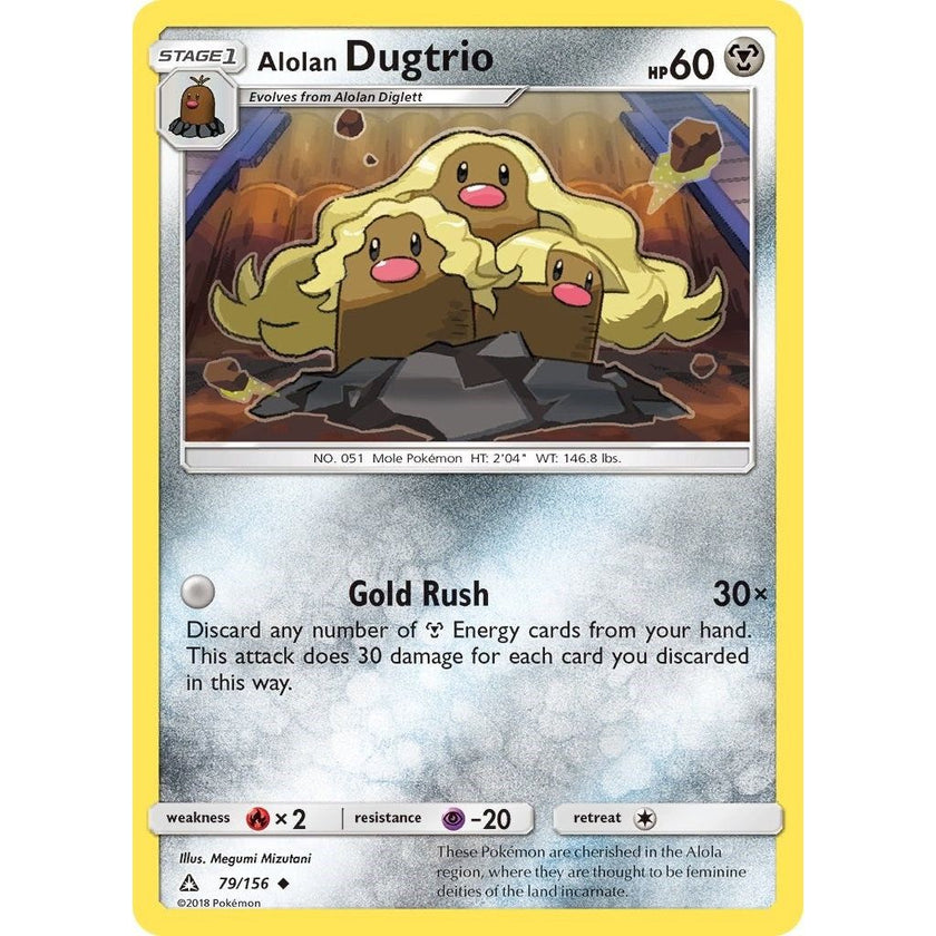 Alolan Dugtrio (79/156) (SM05)