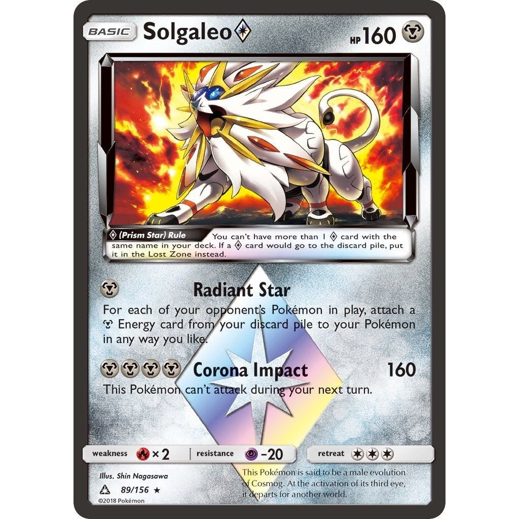 Solgaleo Prism Star (89/156) (SM05)