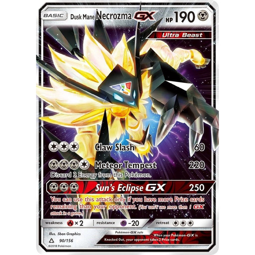 Dusk Mane Necrozma GX (90/156) (SM05)
