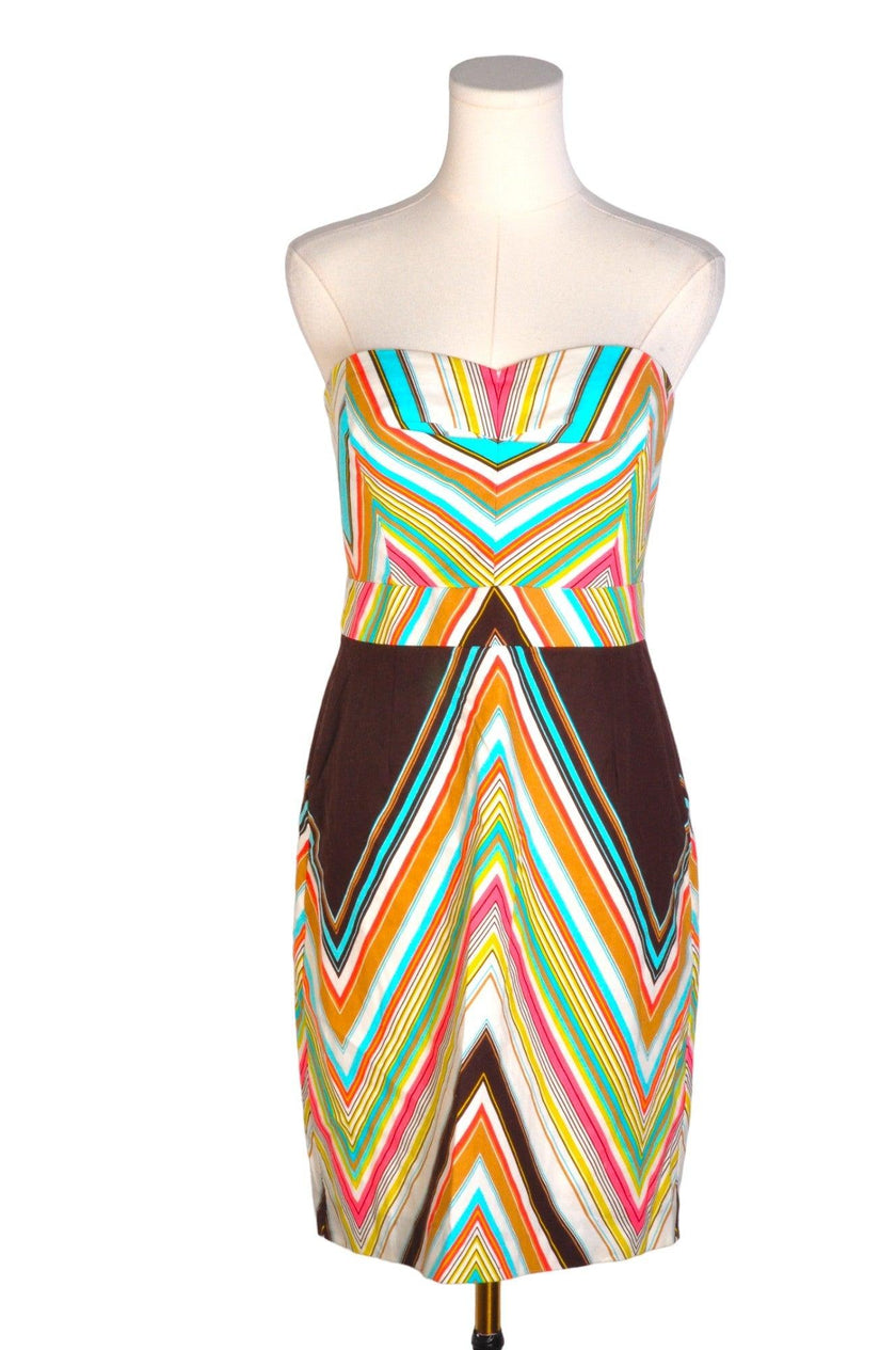 TRINA TURK Women Sheath Dresses Regular fit in Brown - 6