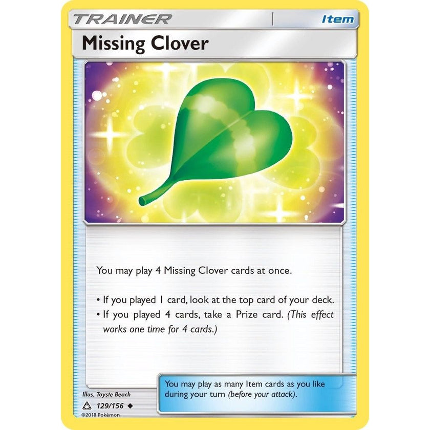 Missing Clover (129/156) (SM05)