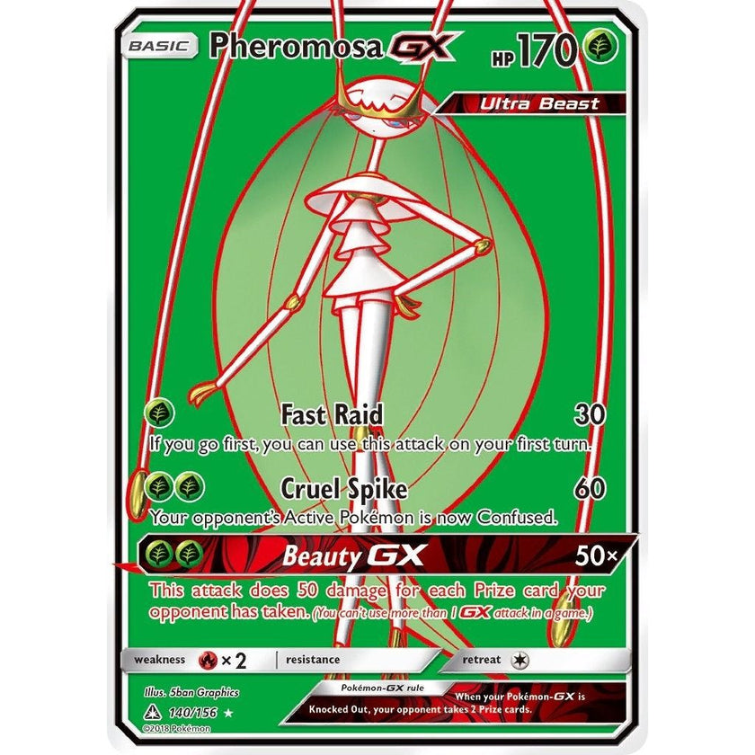 Pheromosa GX (Full Art) (140/156) (SM05)