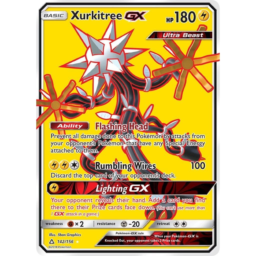Xurkitree GX (Full Art) (142/156) (SM05)