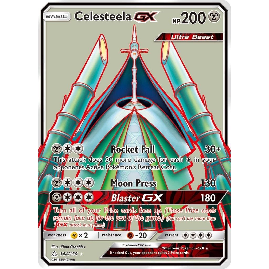 Celesteela GX (Full Art) (144/156) (SM05)
