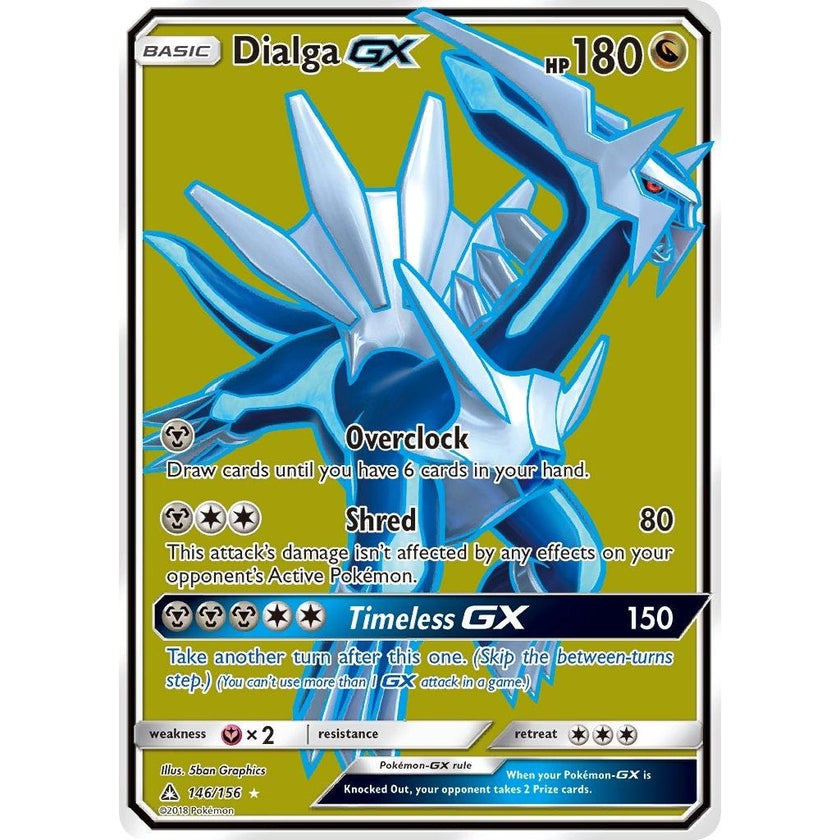 Dialga GX (Full Art) (146/156) (SM05)