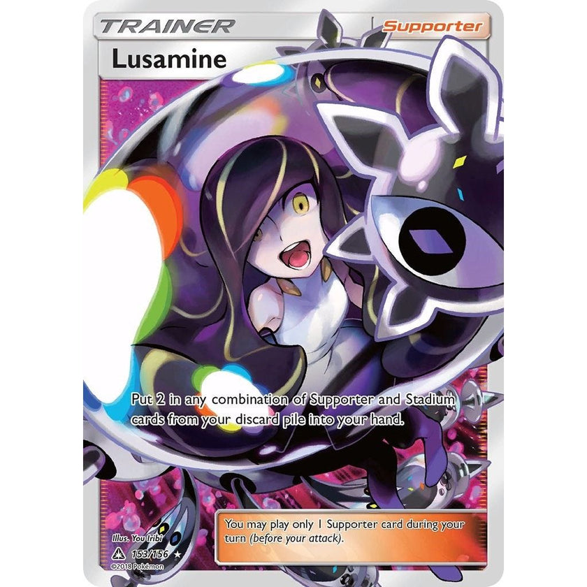 Lusamine (Full Art) (153/156) (SM05)