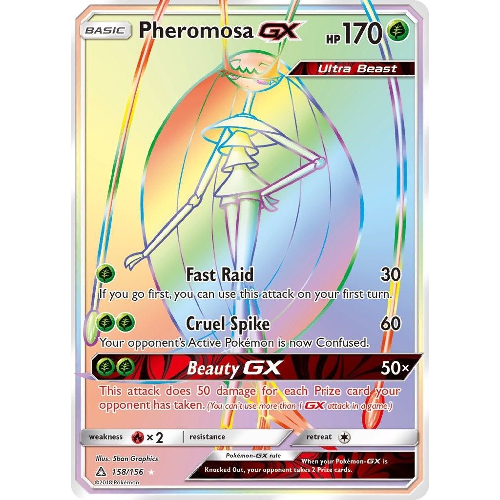 Pheromosa GX (Secret Rare) (158/156) (SM05)