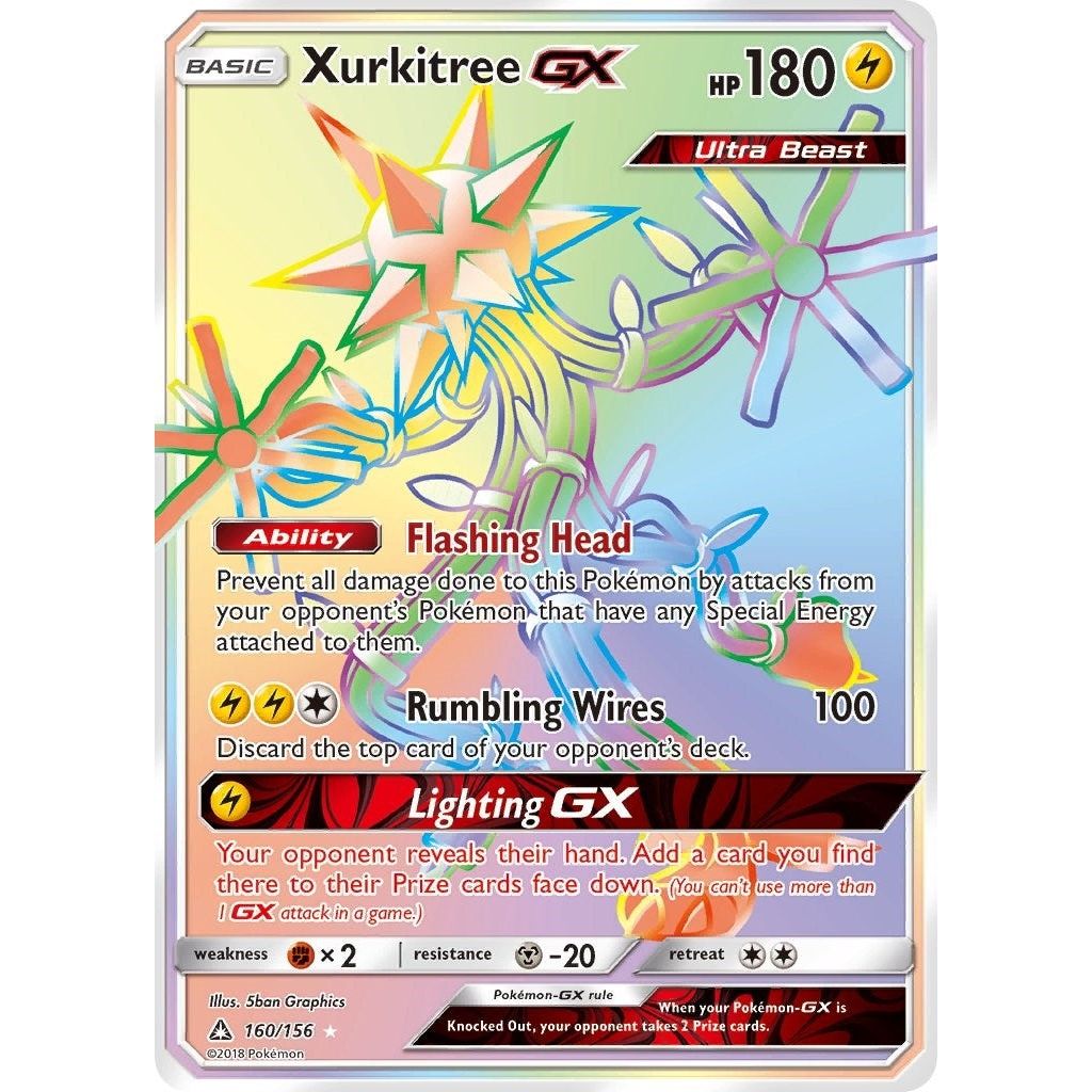 Xurkitree GX (Secret Rare) (160/156) (SM05)