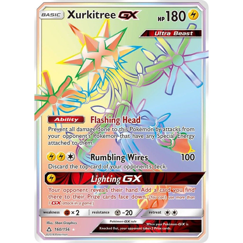 Xurkitree GX (Secret Rare) (160/156) (SM05)