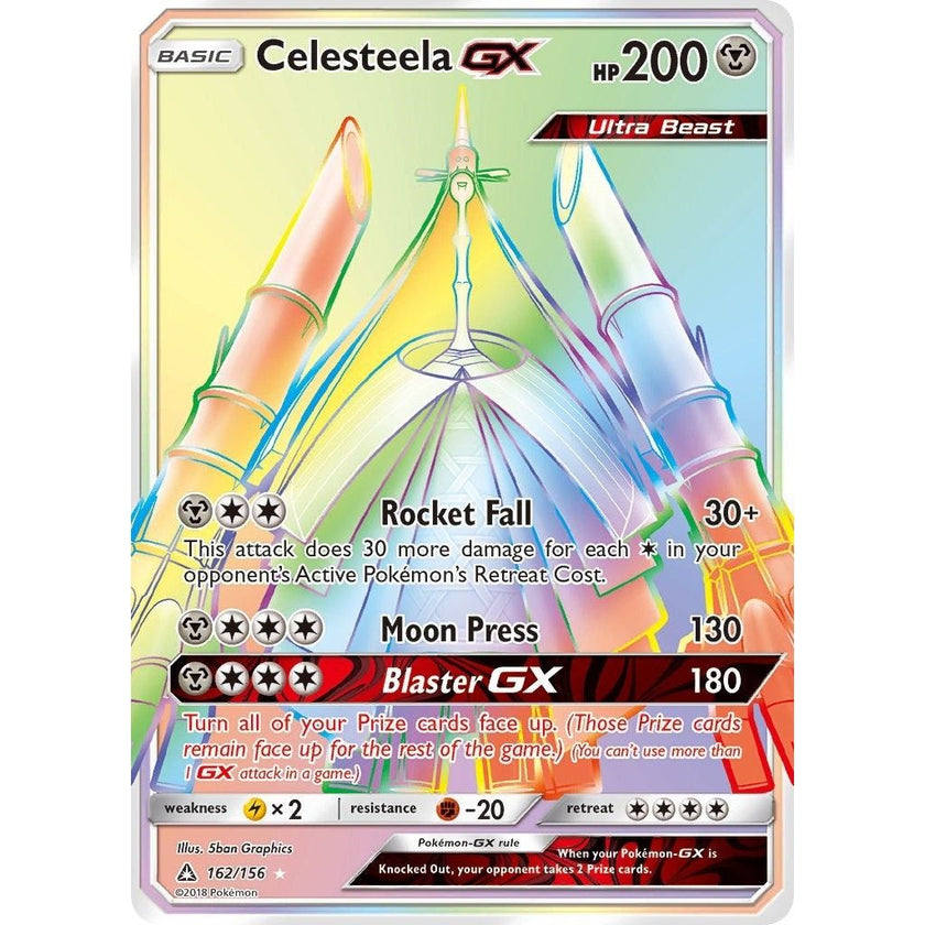 Celesteela GX (Secret Rare) (162/156) (SM05)