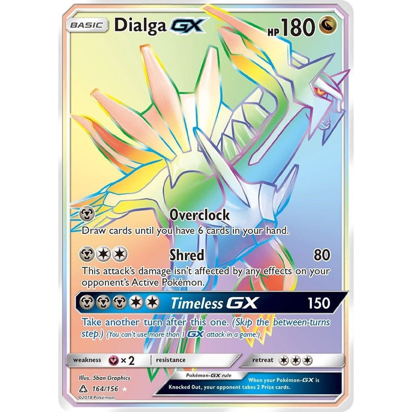 Dialga GX (Secret Rare) (164/156) (SM05)