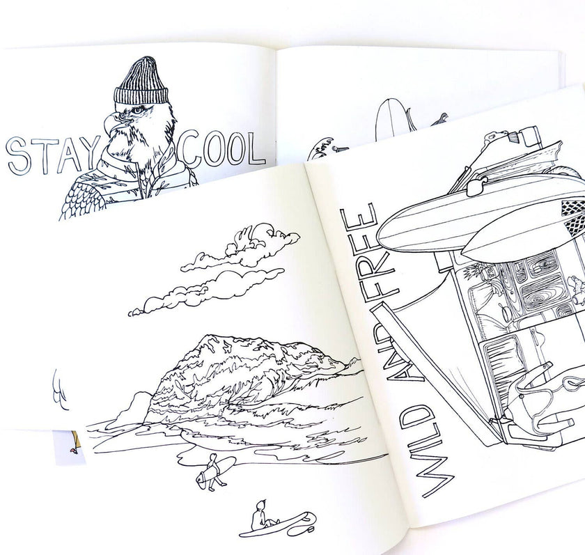 Wild Life Colouring Book