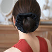 Fashion Silk Satin Hair Scrunchies Hair Ties Ponytail Holder