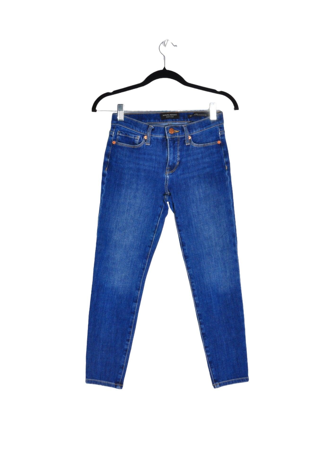BANANA REPUBLIC Women Straight-Legged Jeans Regular fit in Blue - 24