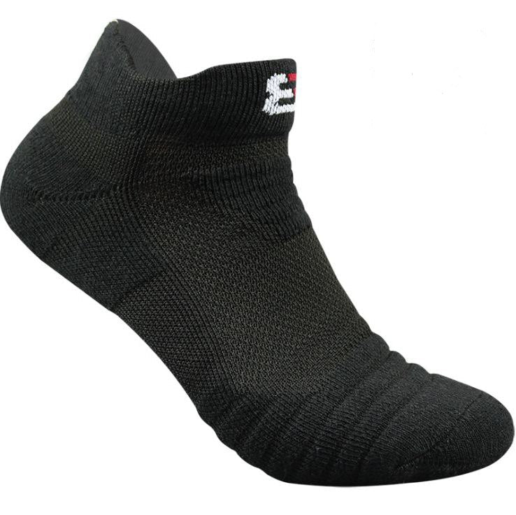 Cotton Blend Ankle Socks – Black, White & Gray | Short & Middle Tube