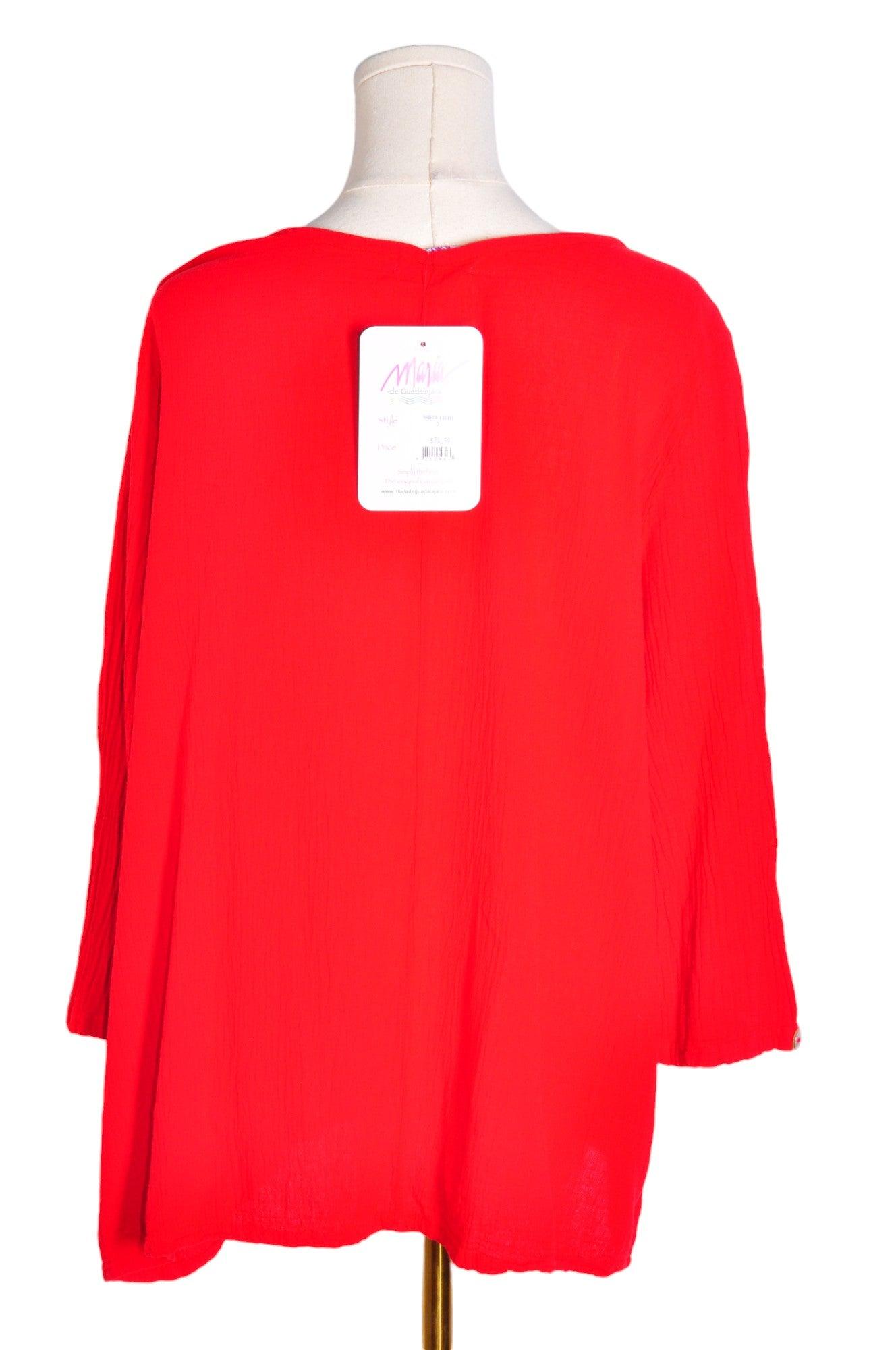 MARIA Women Blouses Regular fit in Red - 3