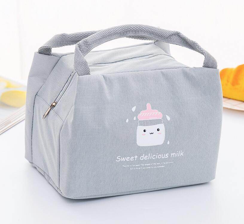 Portable Small Lunch Box Bag – Insulated Tote for Kids & Adults