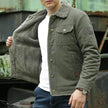 Men's Cotton Jacket Plus Velvet Thickening Outwear Winter Coat Clothing