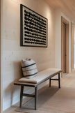 SHADOW SCRIPT, Oeuvre sur toile étirée