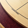 The Royal Red - Tournament Style Crokinole Board Game Set (Meets NCA Standards)