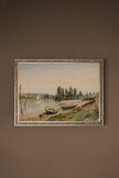 RIVES PAISIBLES, CADRE VINTAGE ARGENT