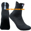 Cotton Blend Ankle Socks – Black, White & Gray | Short & Middle Tube