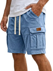 Men's Cargo Shorts with Pockets – Casual Summer Vacation Shorts