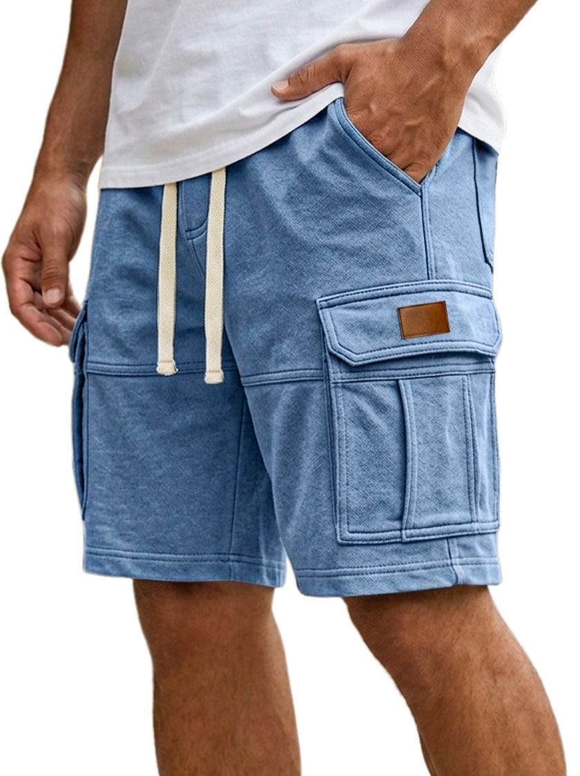 Men's Cargo Shorts with Pockets – Casual Summer Vacation Shorts