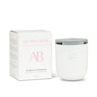Rose Quartz Small Candle with Self-Compassion & Sandalwood Scent by Aromabotanical