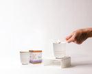 Small Calm Candle with Lavender & Bergamot for Serenity by Aromabotanical