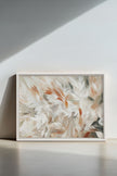 SOUFFLE DE PLUMES, Oeuvre sur toile étirée