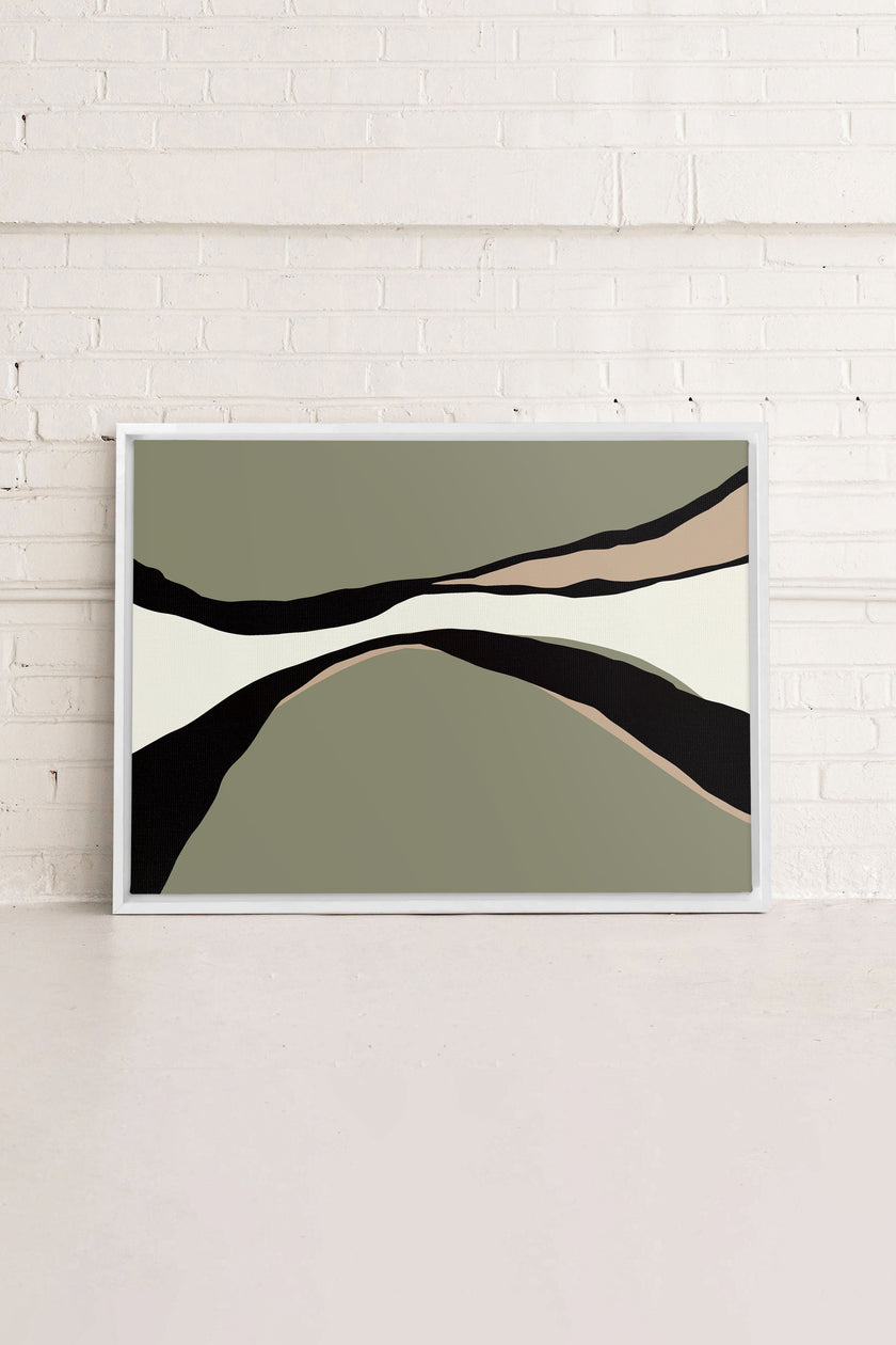 CAMO MODERNE, Oeuvre sur toile étirée