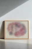 PASTEL CLOUD, Oeuvre sur toile étirée