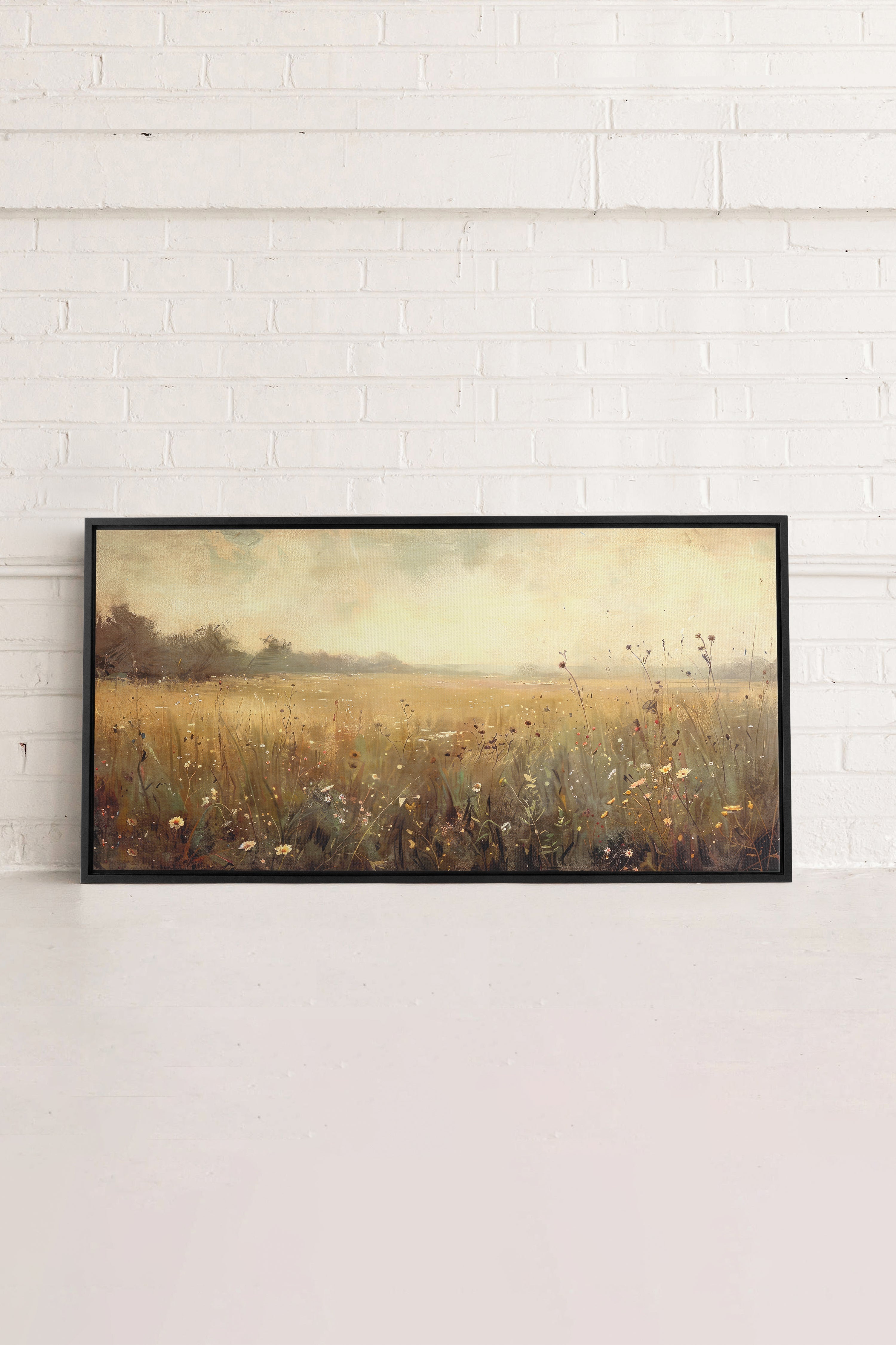 Greenscape, Oeuvre sur toile étirée